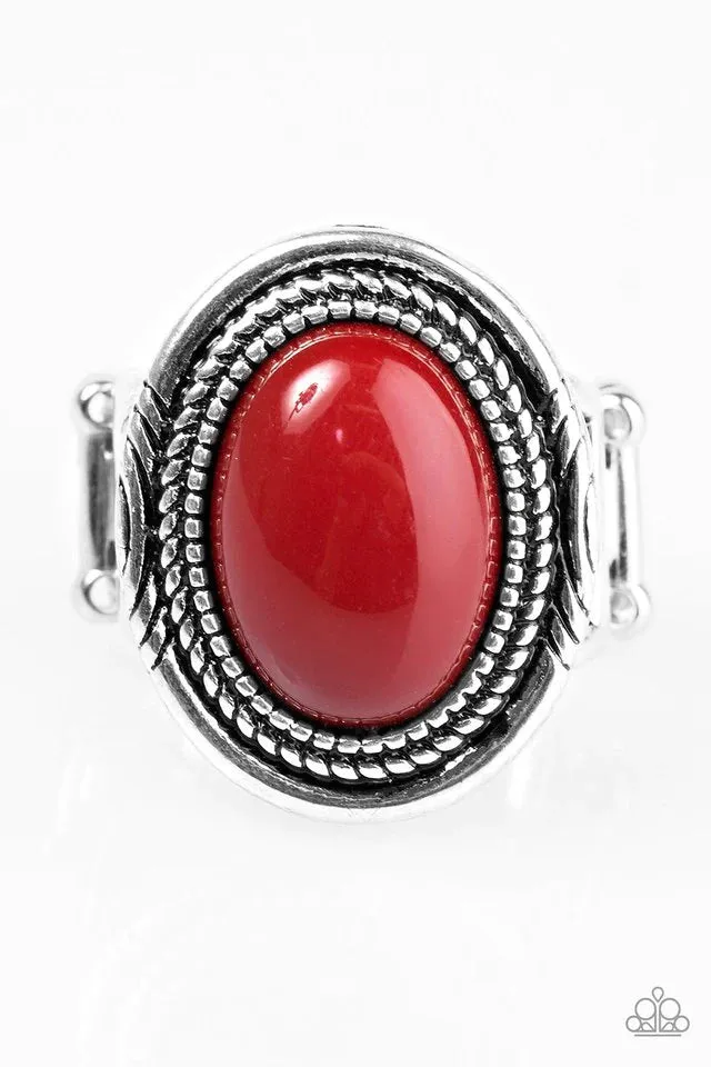 Paparazzi Ring ~ HUE Do You Think You Are? - Red