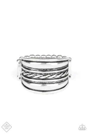 Paparazzi Ring ~ Let it LAYER - Silver