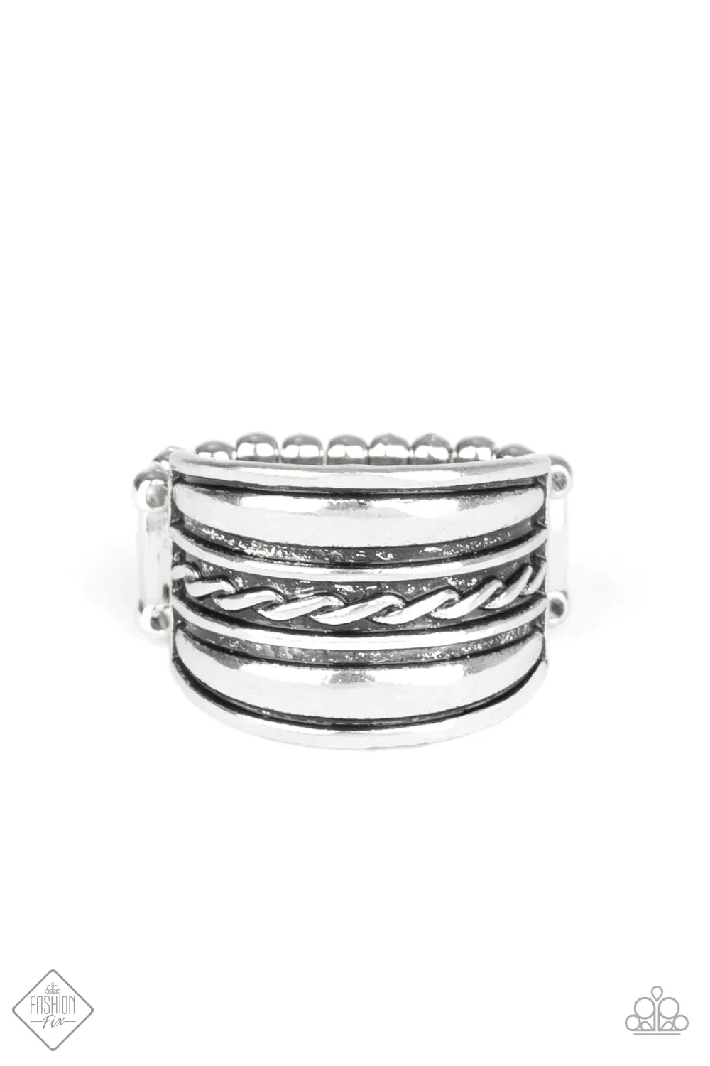 Paparazzi Ring ~ Let it LAYER - Silver