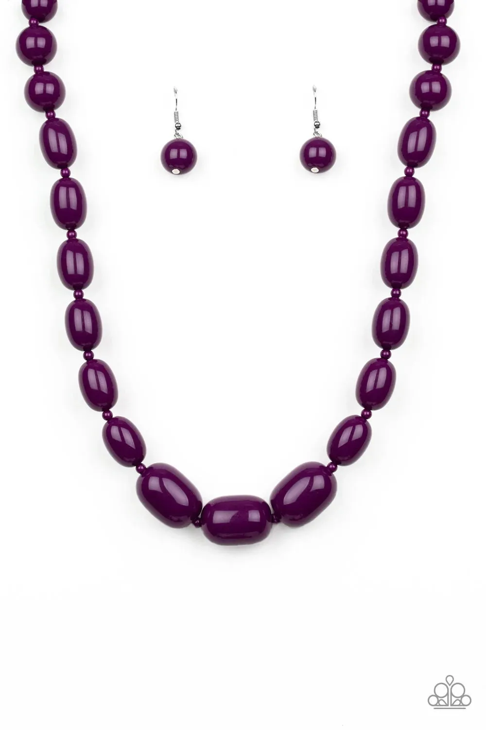 Poppina?? Popularity Purple-Necklace