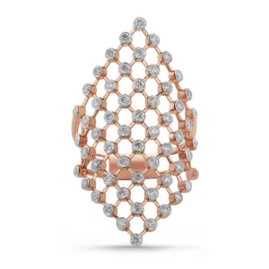 Rose Gold Diamond Eternal Ring