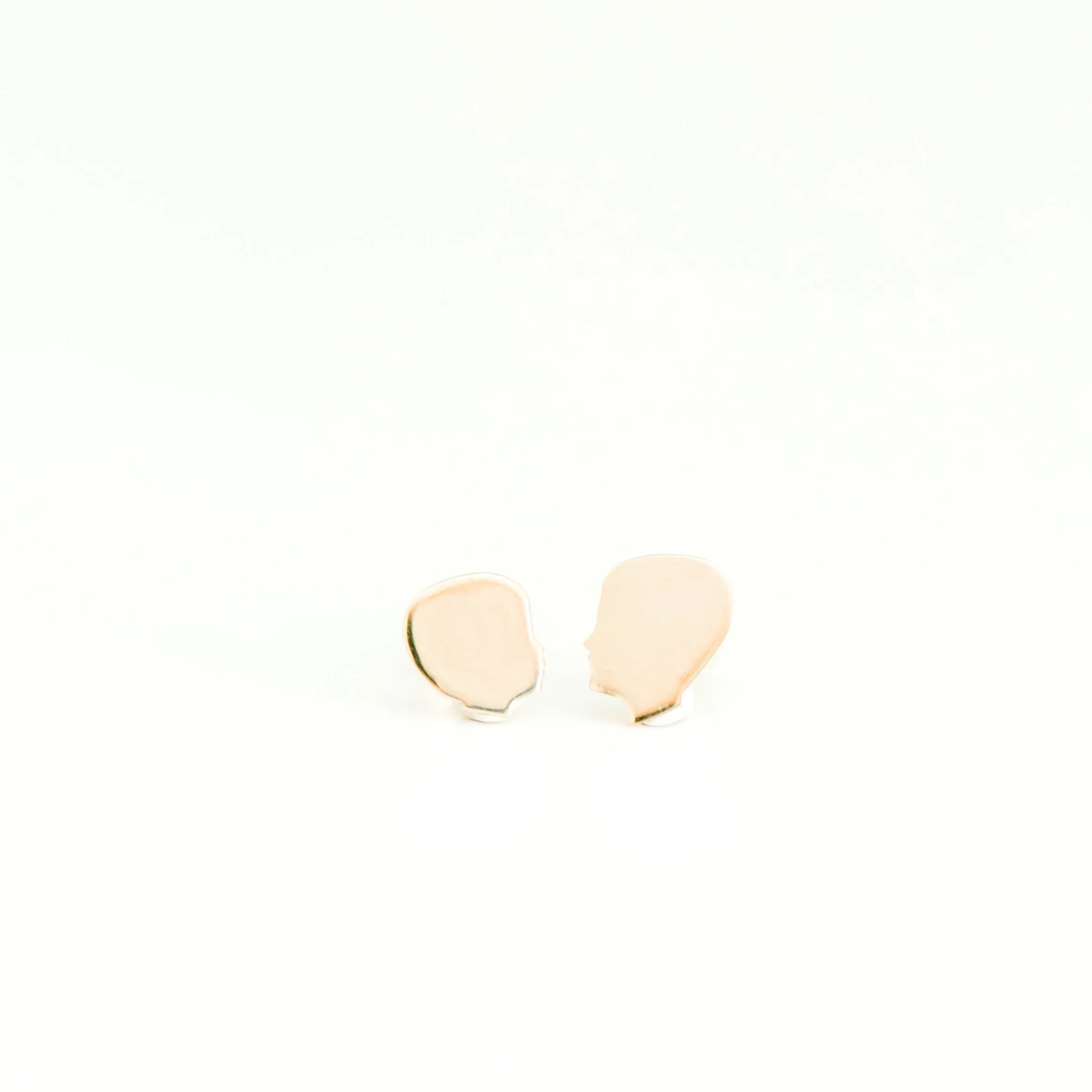 Silhouette Charm Stud Earrings