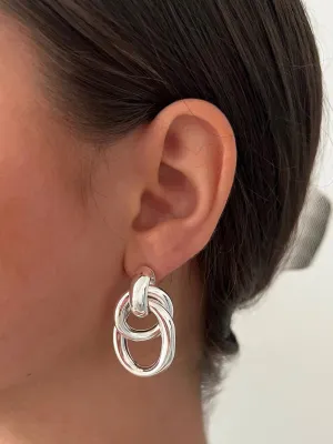 SILVER SOFIA EARRINGS