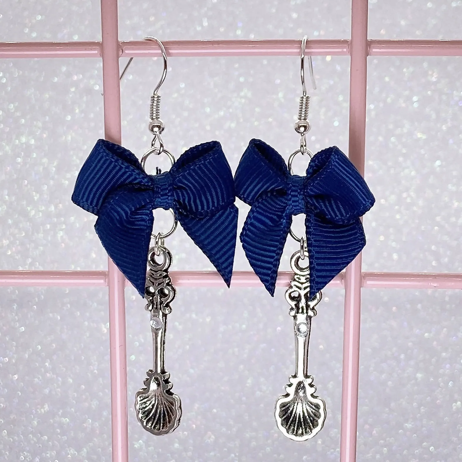 Silver Spoon Earrings (5 Colors)