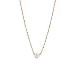 SM Pave Disk Necklace