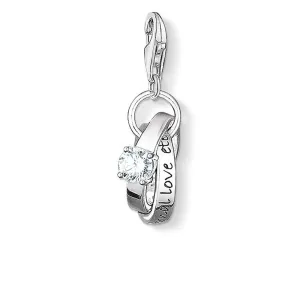 Sterling Silver Thomas Sabo Charm Club Wedding Ring