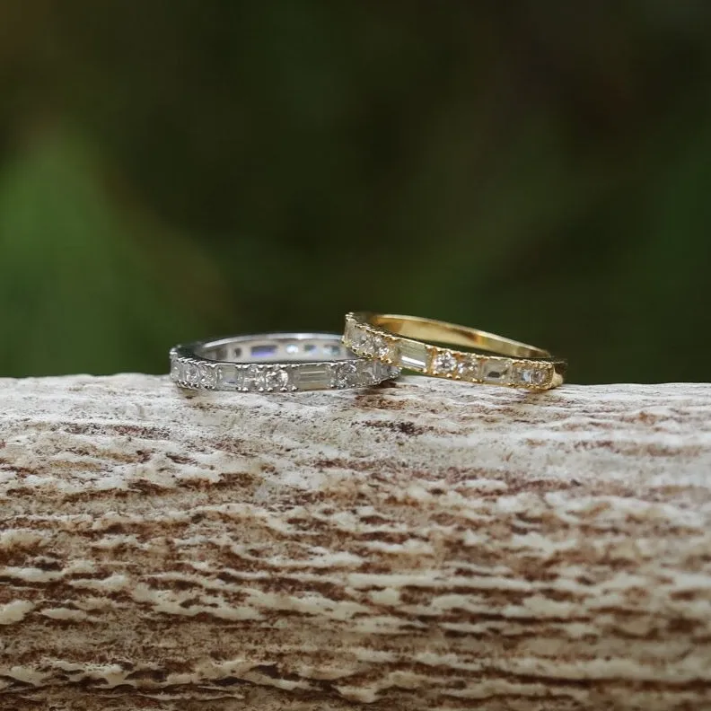 The Baguette Stacking Ring