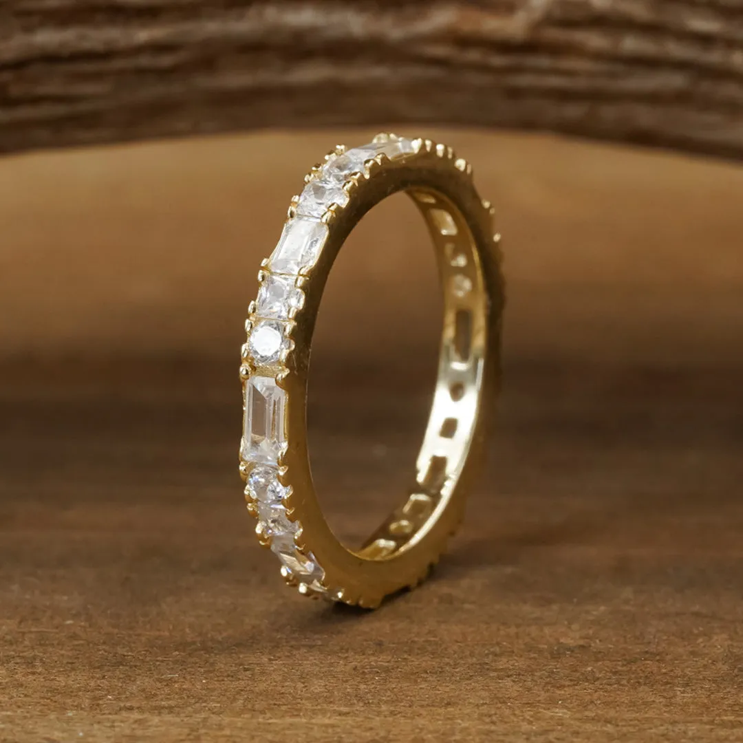 The Baguette Stacking Ring