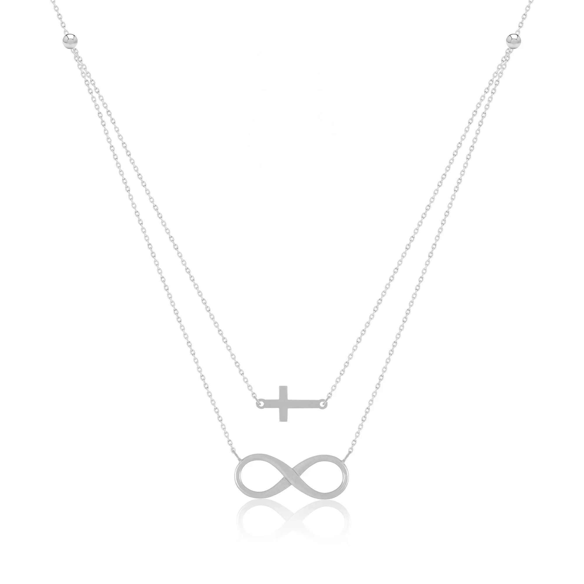 The Eden Infinity Cross Necklace