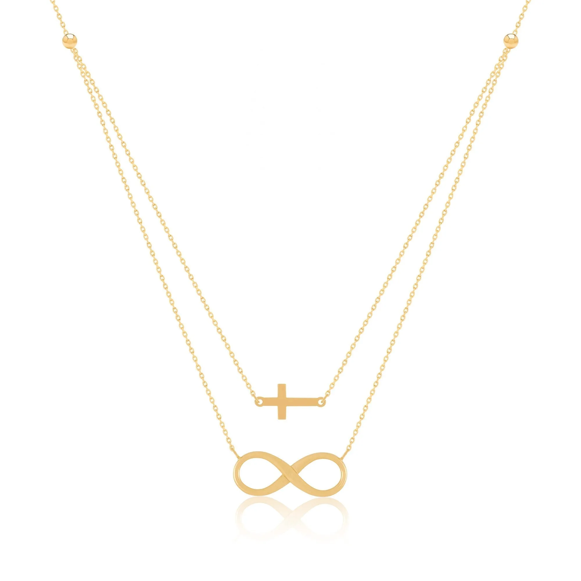 The Eden Infinity Cross Necklace