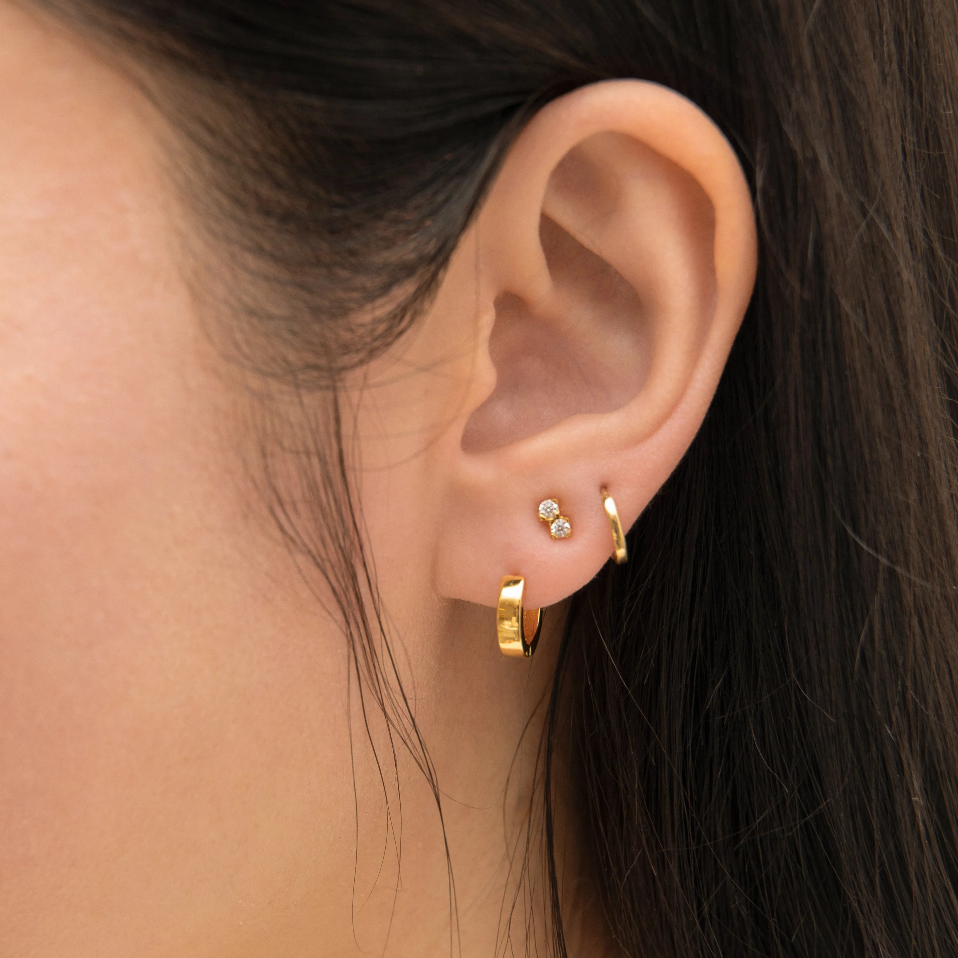 Thick Essential Classic Hoop Earrings