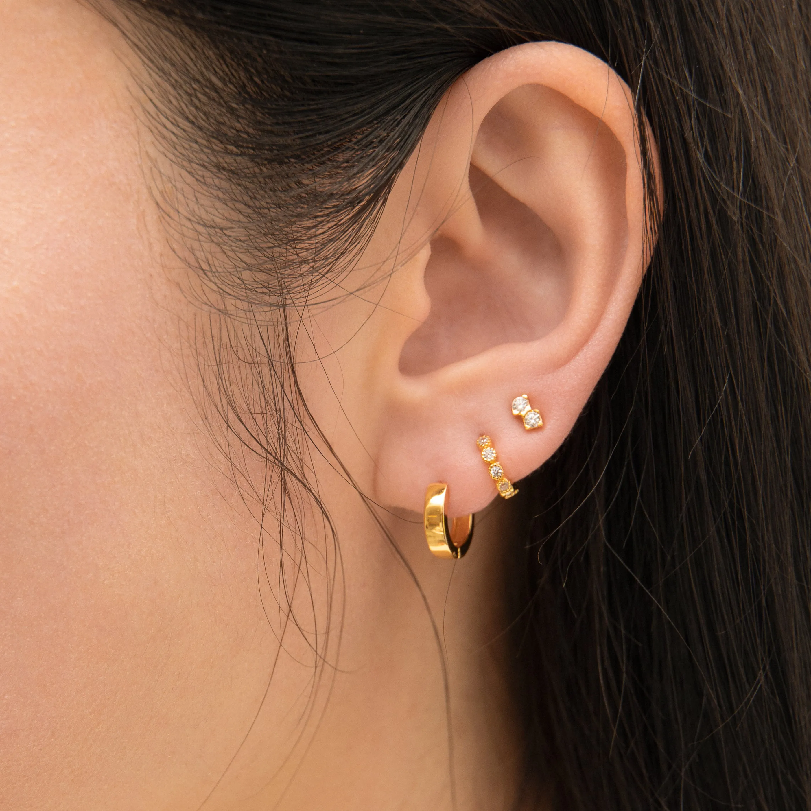 Thick Essential Classic Hoop Earrings