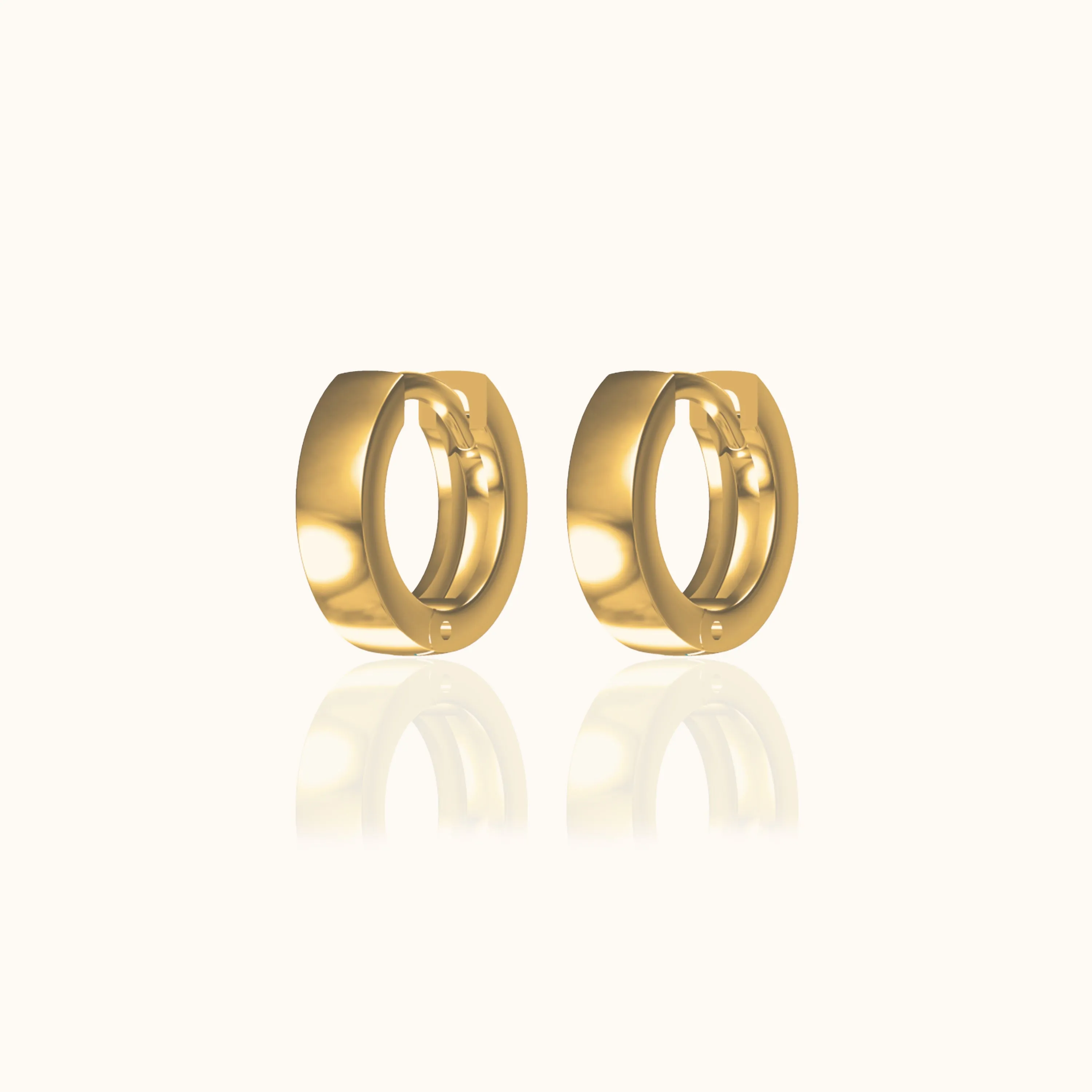 Thick Essential Classic Hoop Earrings