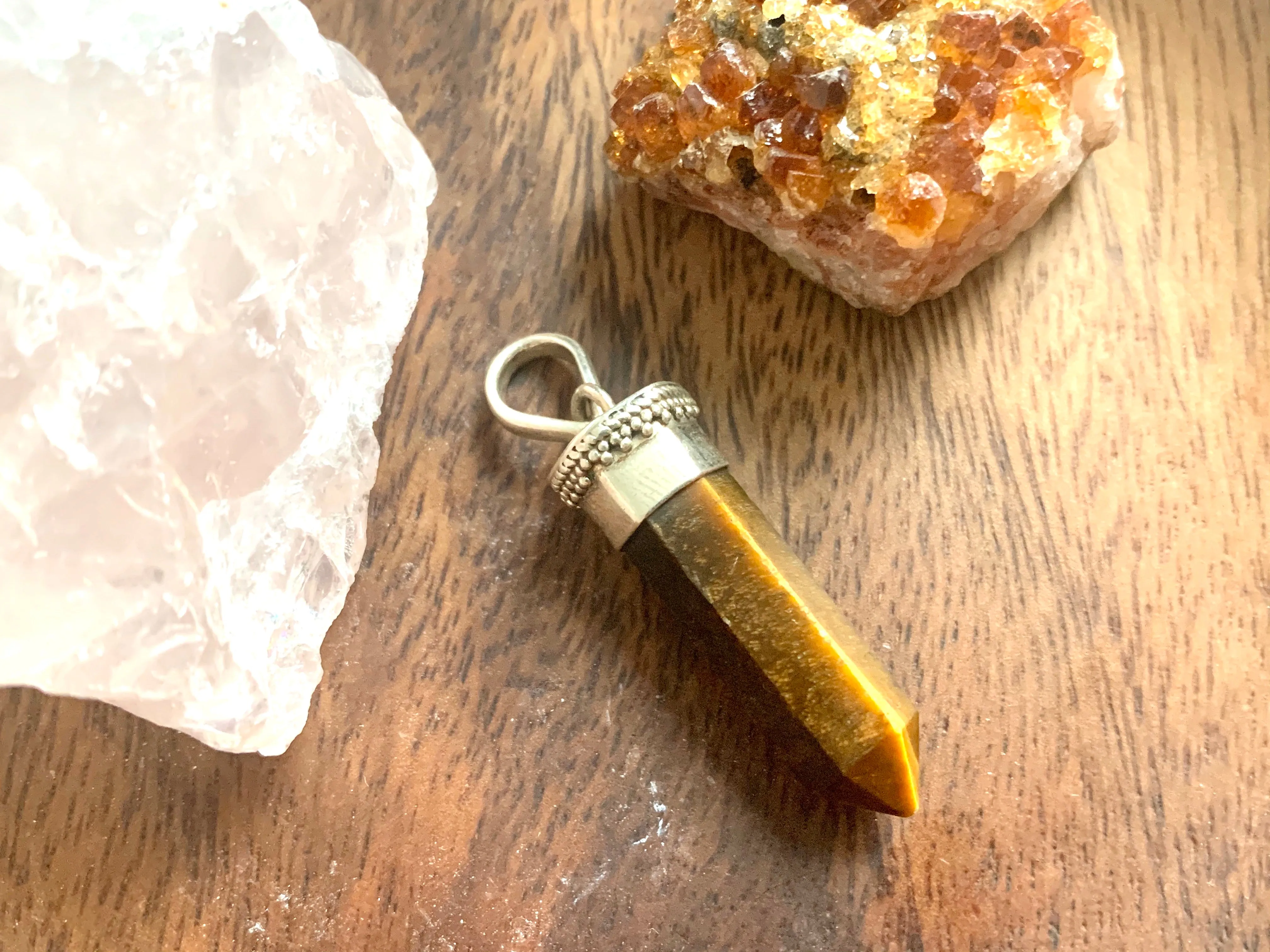 Tiger’s Eye Vita Pendant