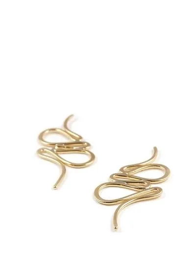 Tiro Tiro Estilo Earrings Brass