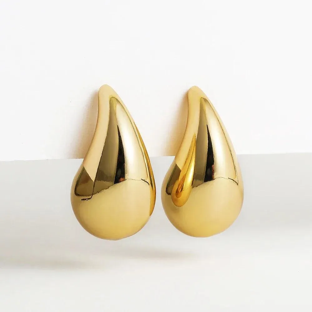 Waterdrop Statement Earrings: Bold Teardrop Jewelry for Fashionistas