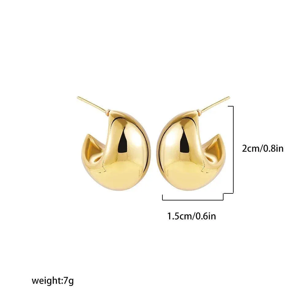 Waterdrop Statement Earrings: Bold Teardrop Jewelry for Fashionistas