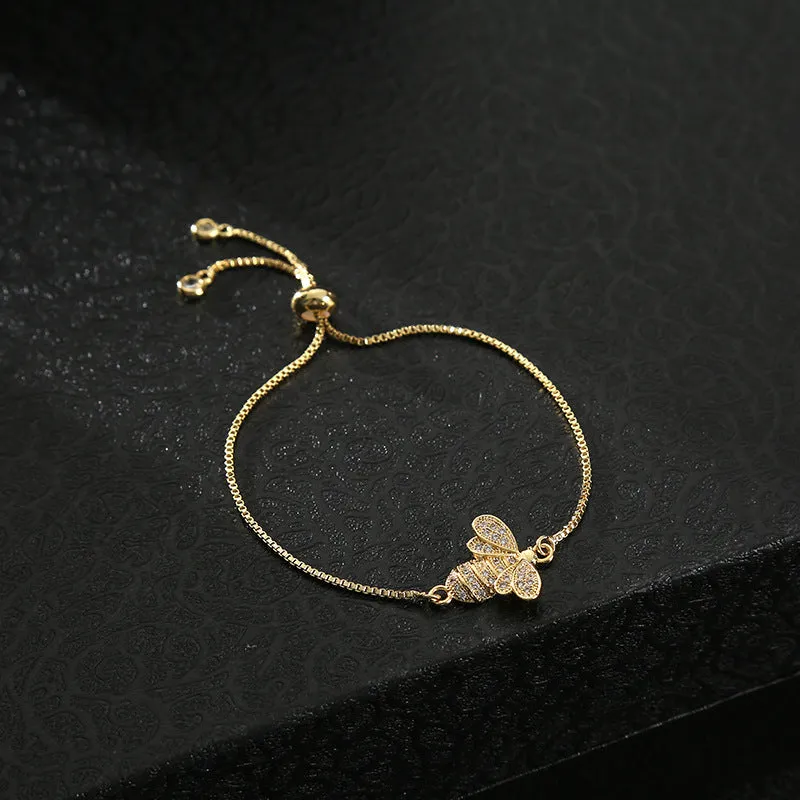 Women's Trendy Fashion Little Bee Simple Bracelet