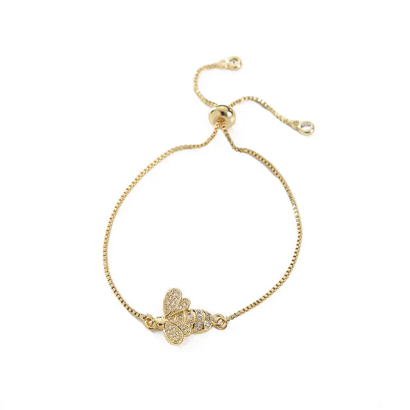 Women's Trendy Fashion Little Bee Simple Bracelet