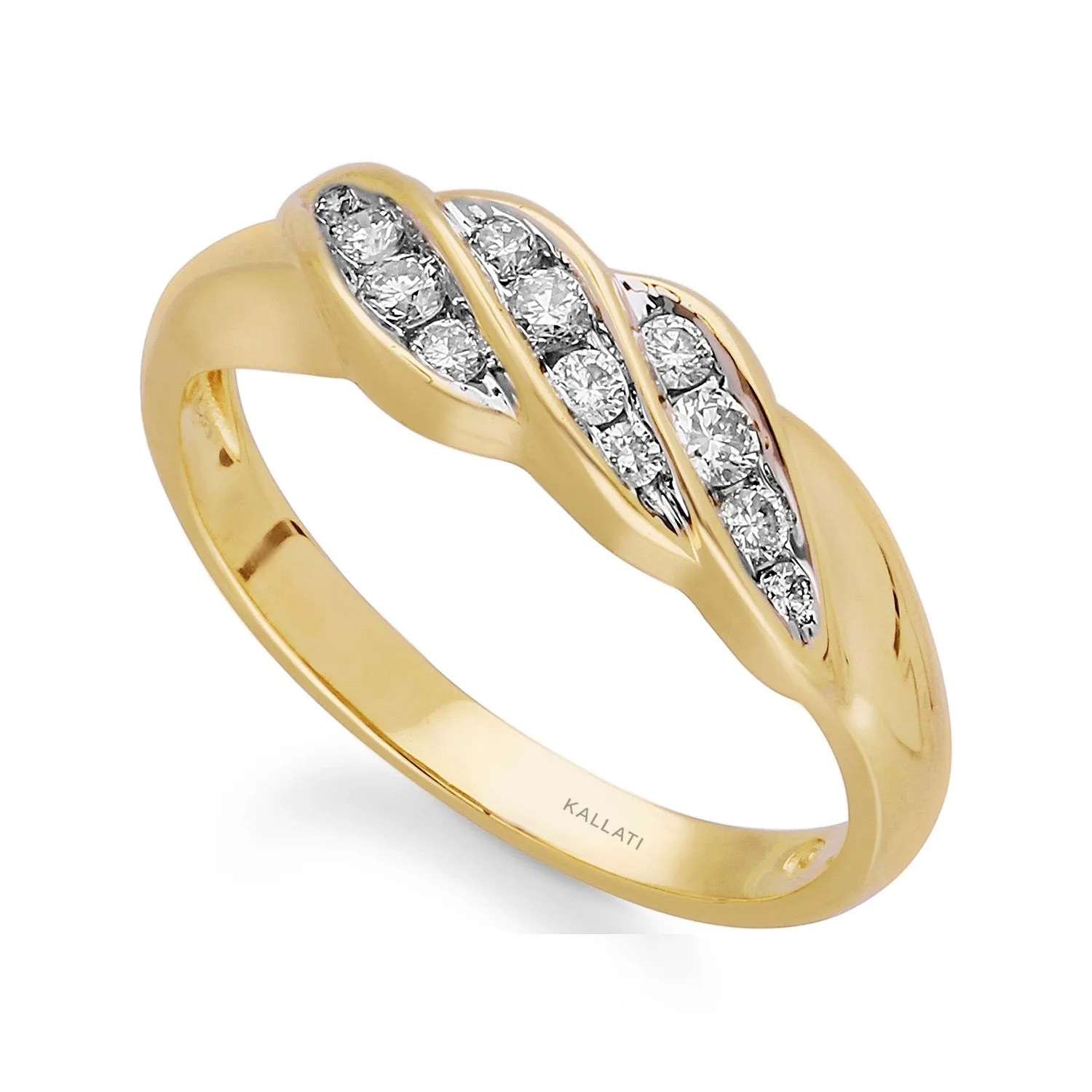 Yellow Gold Diamond Eternal Ring